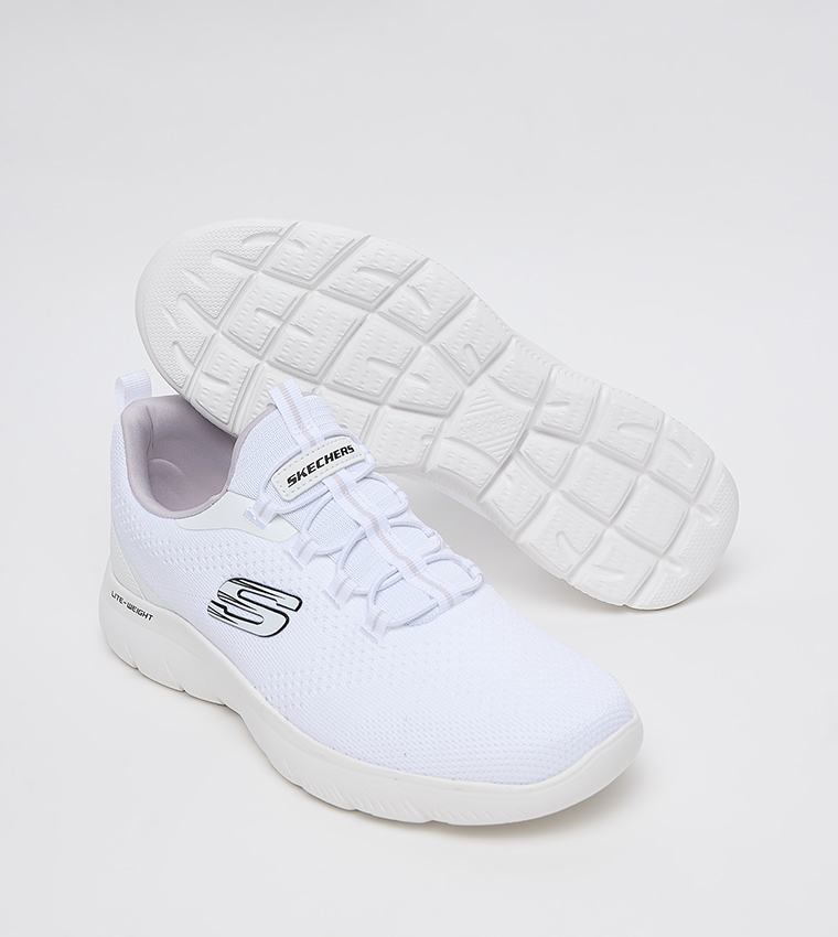 SUMMITS Logo Printed Slip-On Shoes