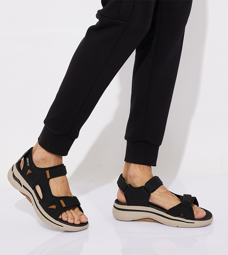 GO WALK ARCH FIT Velcro Closure Sandals