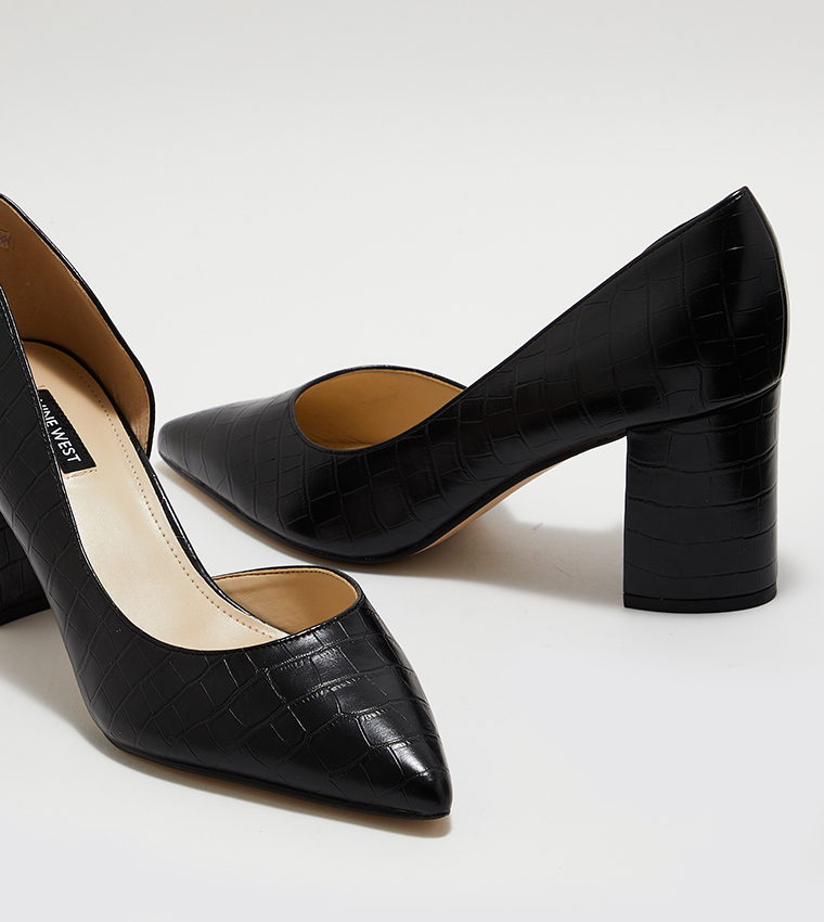 CACINA Textured D'orsay Pumps