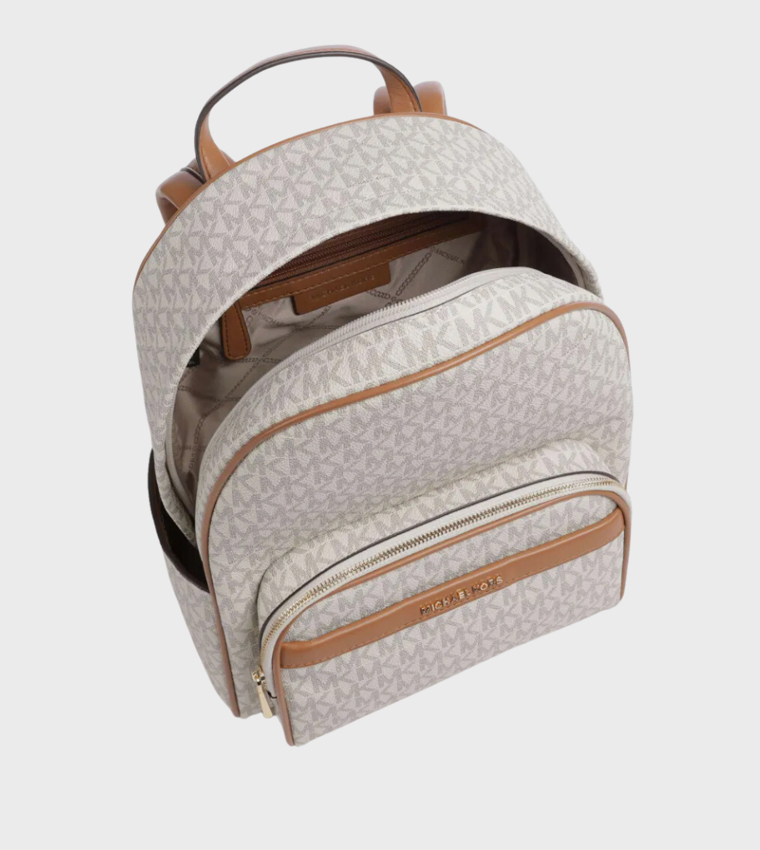Monogram Patterned Backpack