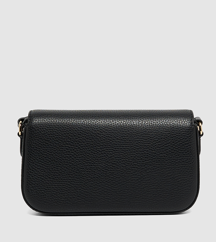 JET SET TRAVEL Textured Flap Crossbody Bag