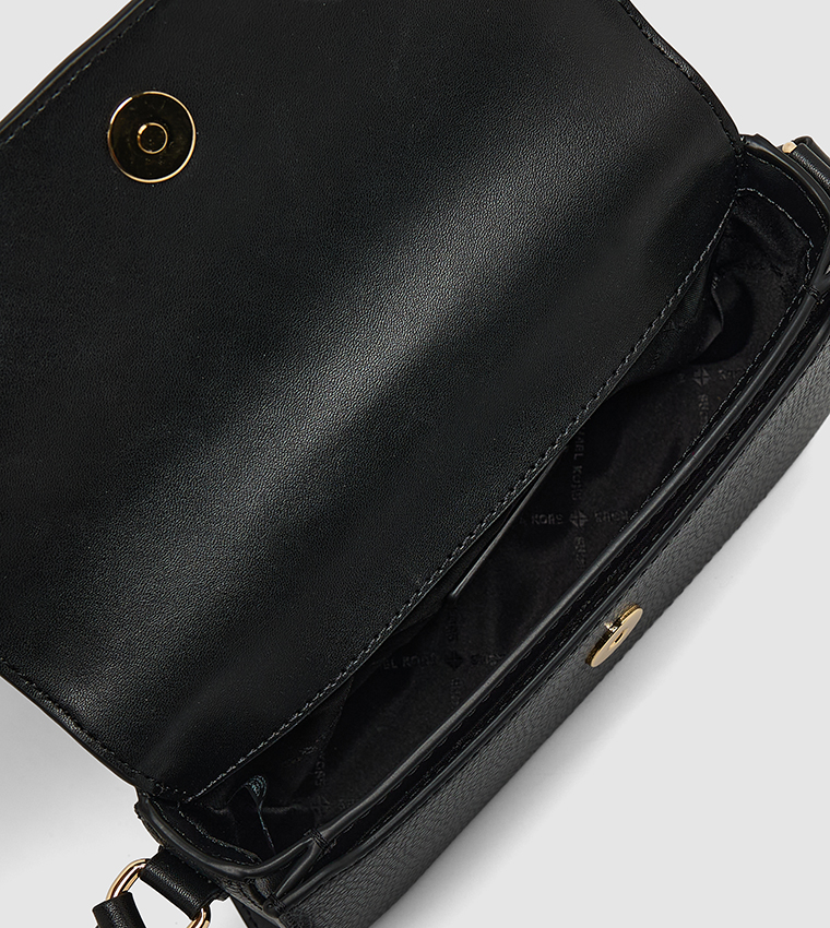 JET SET TRAVEL Textured Flap Crossbody Bag