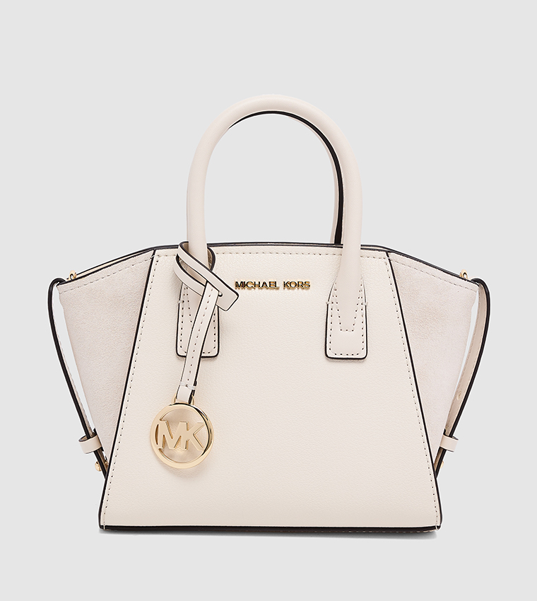 AVRIL Monogram Patterned Satchel Bag