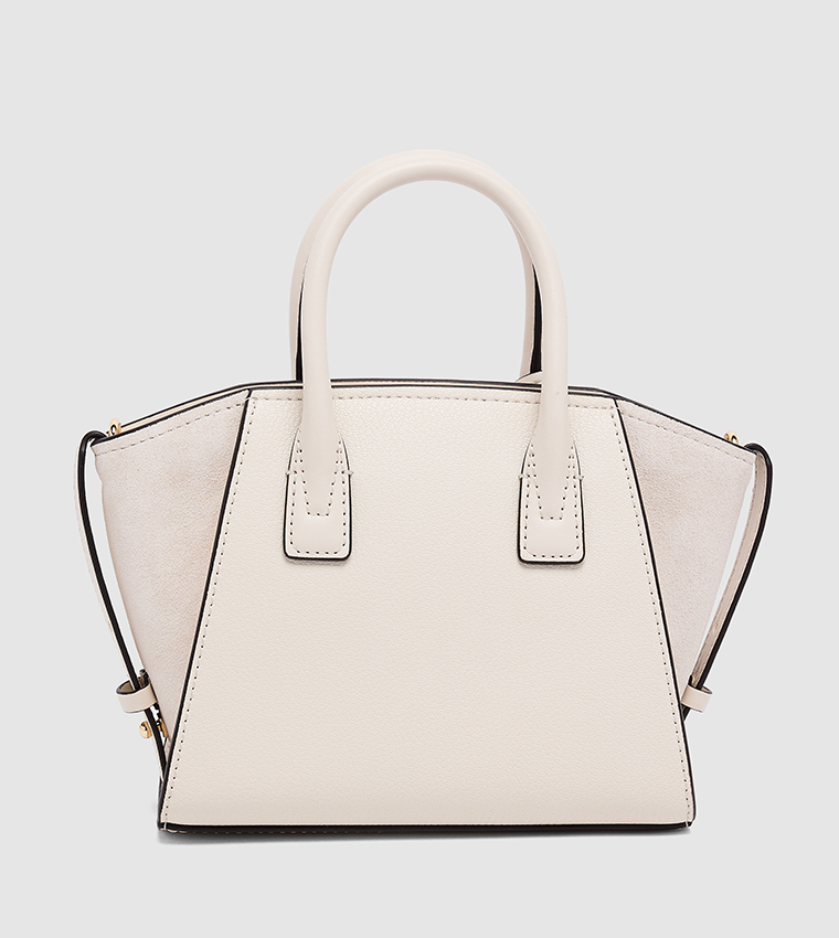 AVRIL Monogram Patterned Satchel Bag