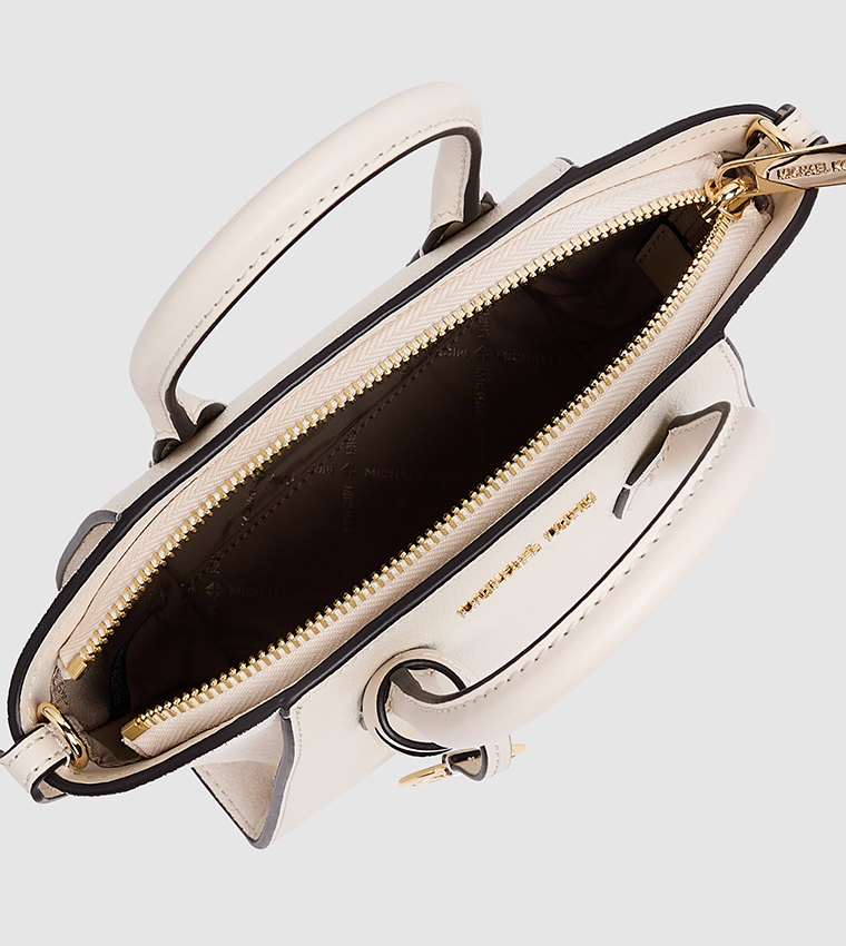 AVRIL Monogram Patterned Satchel Bag