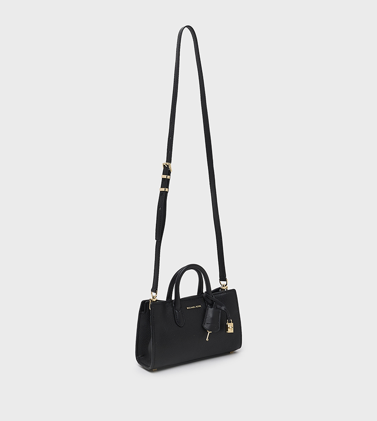 SCARLETT Textured Zip Closure Handheld Bag