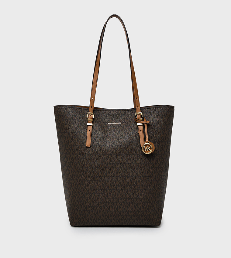 QUINN Monogram Patterned Tote Bag