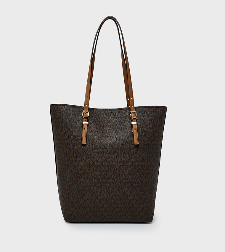 QUINN Monogram Patterned Tote Bag