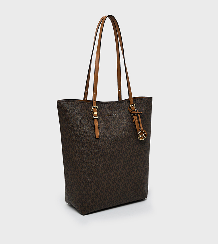 QUINN Monogram Patterned Tote Bag