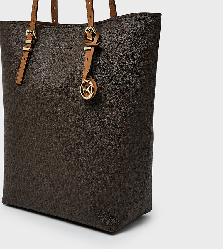 QUINN Monogram Patterned Tote Bag