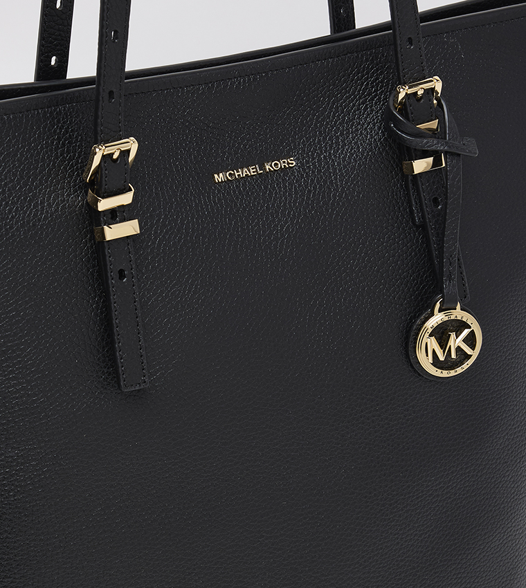 QUINN Logo Detail Tote Bag