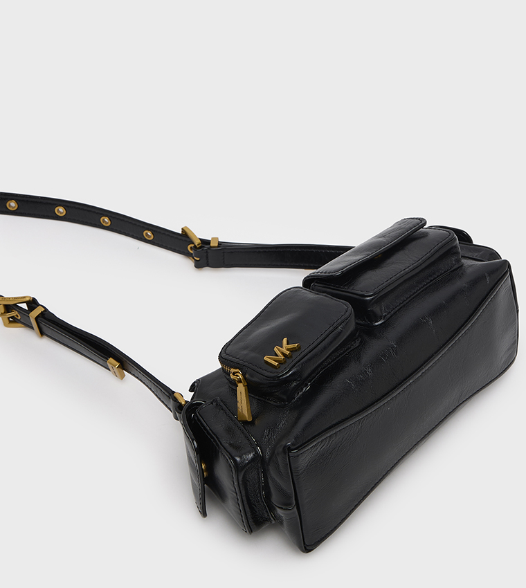 DAKOTA Textured Front Pocket Crossbody Bag