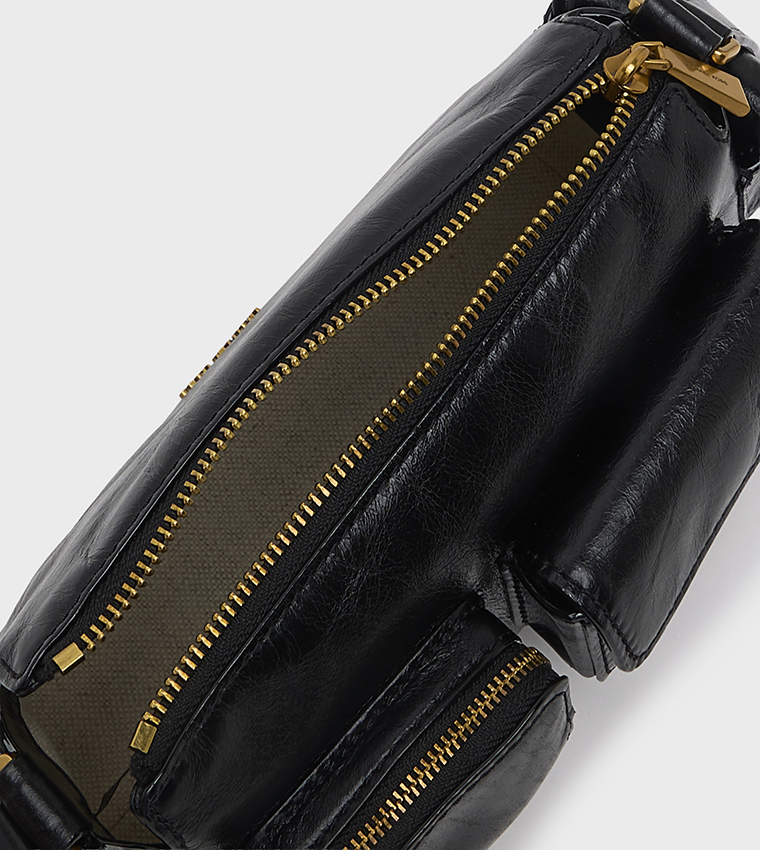 DAKOTA Textured Front Pocket Crossbody Bag
