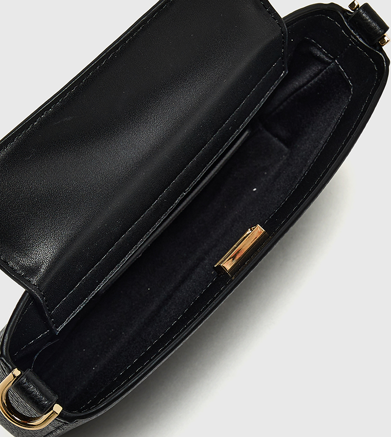 شنطة كروس بادي نسائية بشعار