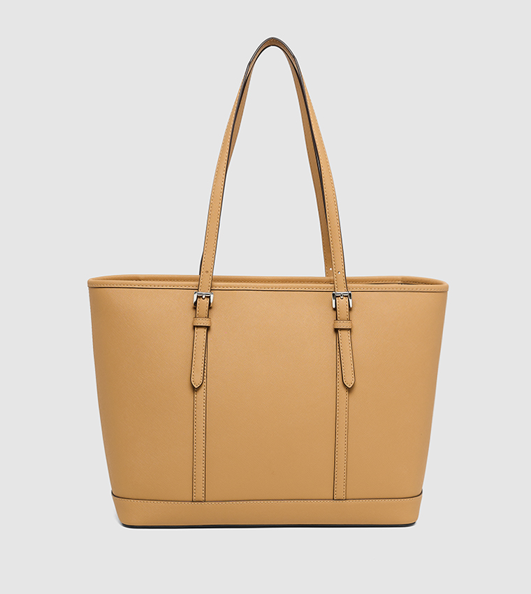 JET SET TRAVEL Logo Detail Tote Bag