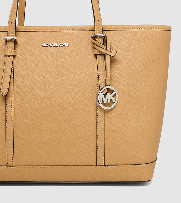 JET SET TRAVEL Logo Detail Tote Bag