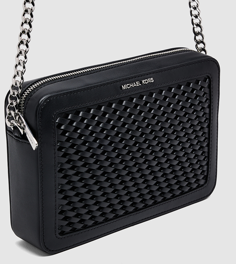 JET SET ITEM Braided Crossbody Bag