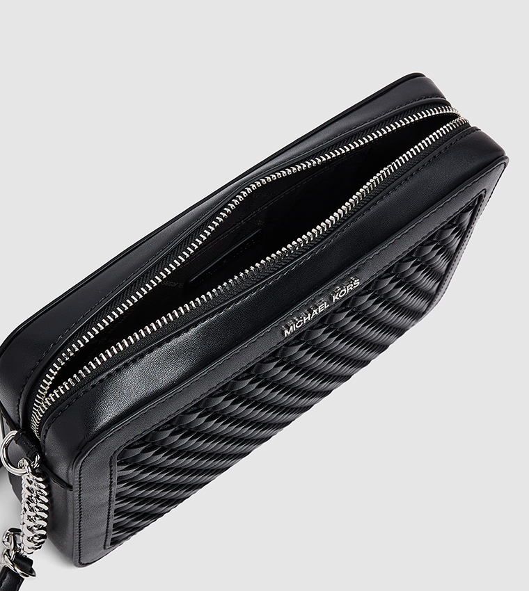 JET SET ITEM Braided Crossbody Bag