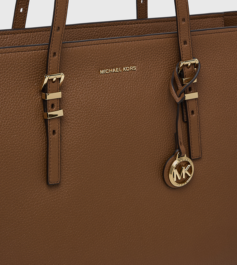 QUINN Logo Detail Tote Bag