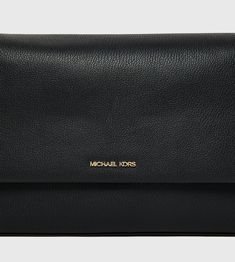 NESSA Logo Detail Shoulder Bag