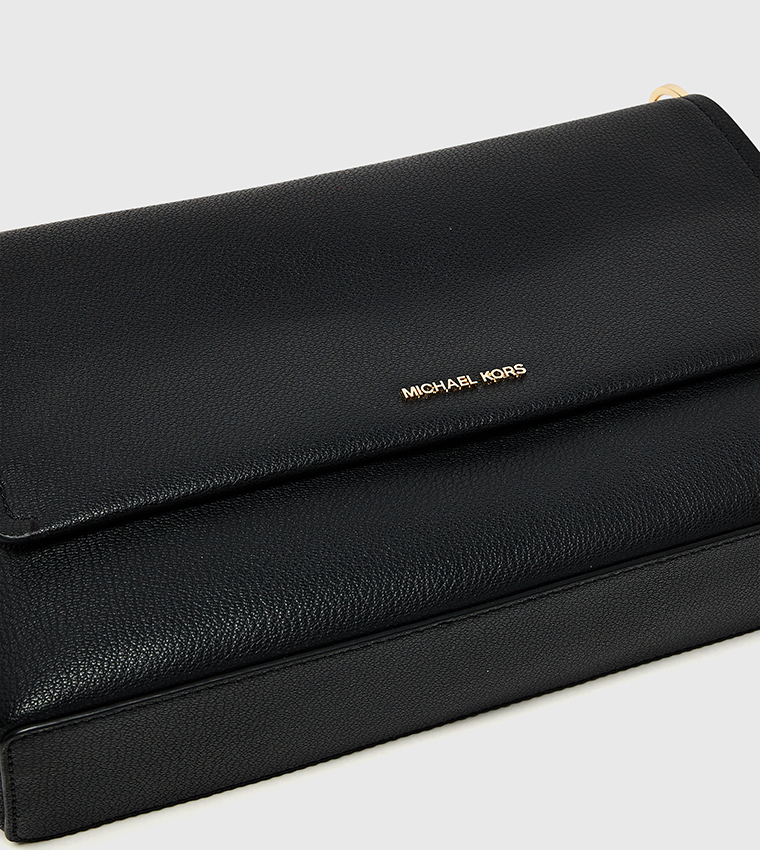 NESSA Logo Detail Shoulder Bag