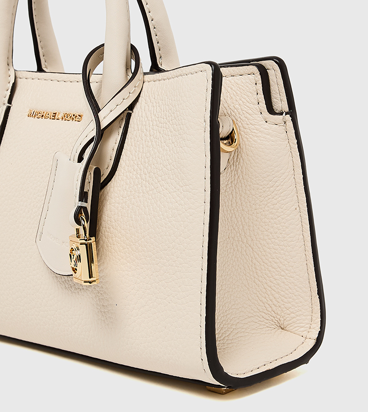 SCARLETT Logo Detail Satchel Bag with Crossbody Strap