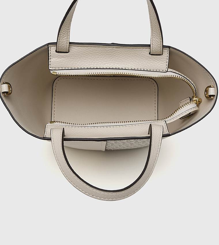 FLORA Logo Monogram Twill Tote Bag