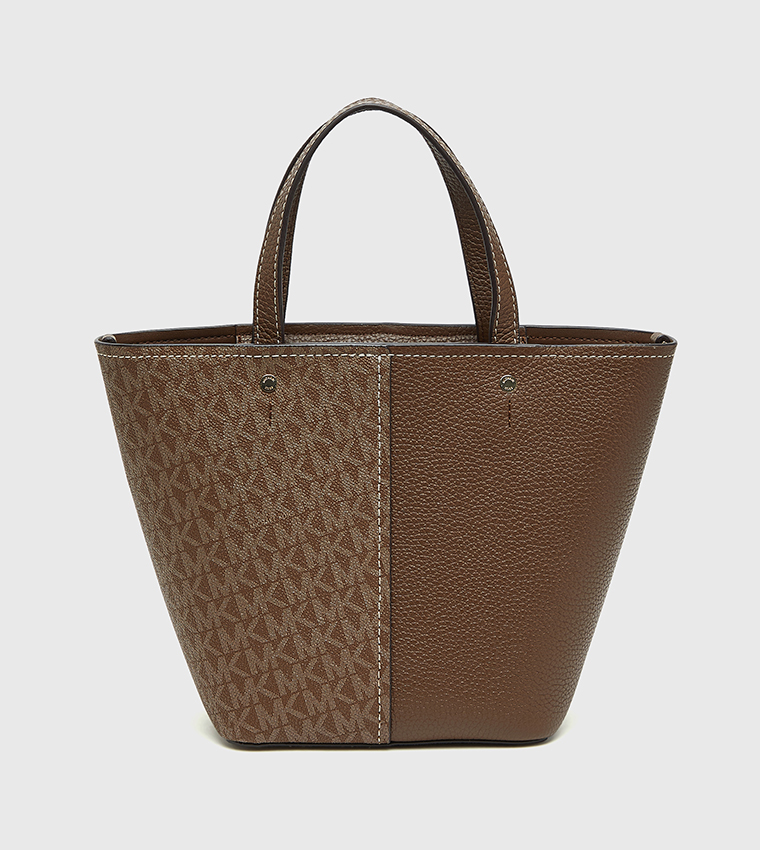 FLORA Monogram Patterned Bucket Bag