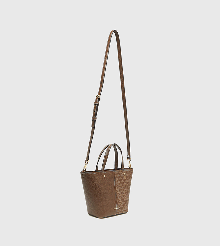 FLORA Monogram Patterned Bucket Bag