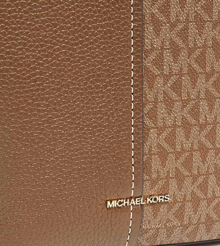 FLORA Monogram Patterned Bucket Bag