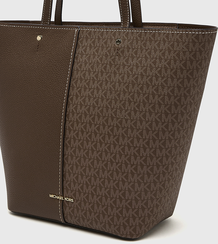 FLORA Monogram Patterned Tote Bag