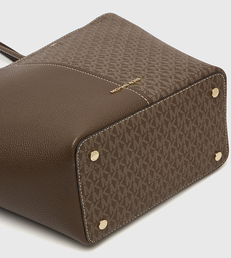 FLORA Monogram Patterned Tote Bag