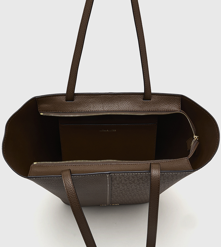 FLORA Monogram Patterned Tote Bag