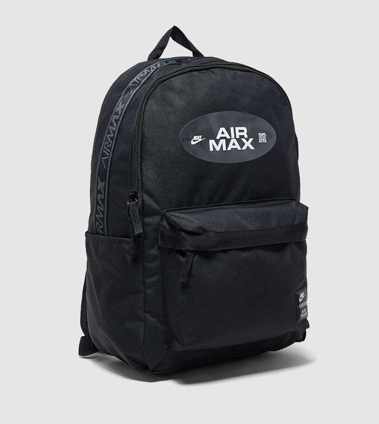 Air Max Heritage Logo Printed Backpack, 25L