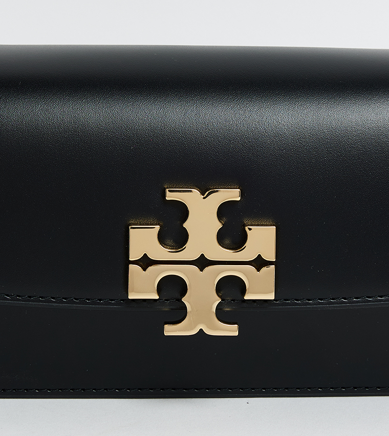 ELEANOR Logo Detail Flap Convertible Shoulder Bag