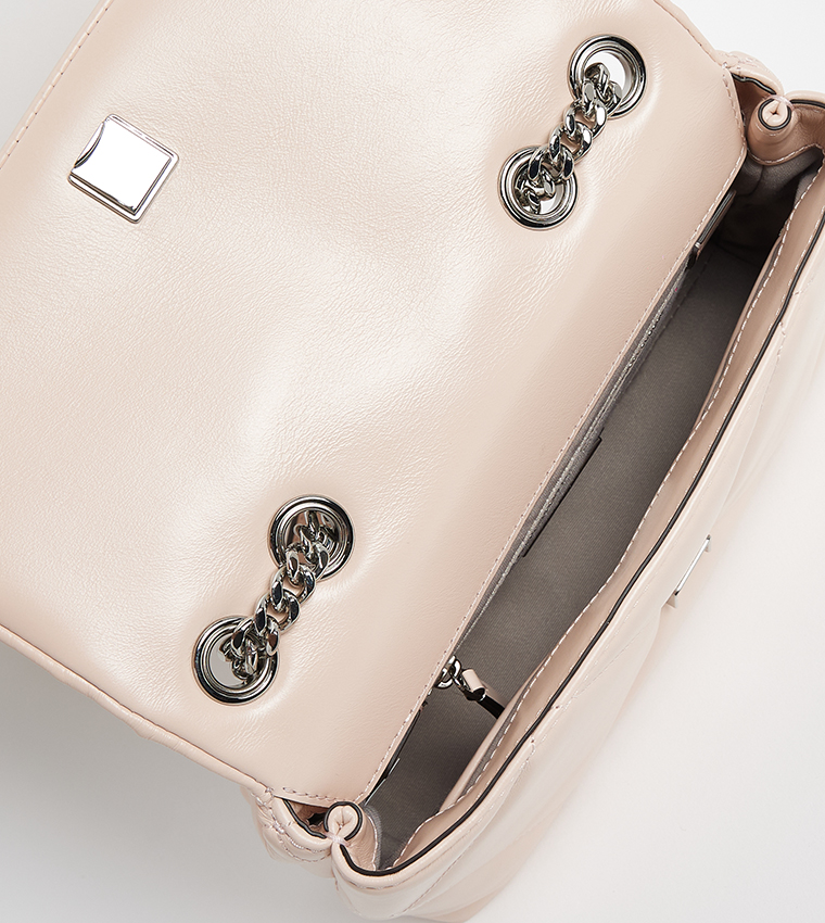 KIRA Quilted Flap Convertible Shoulder Bag