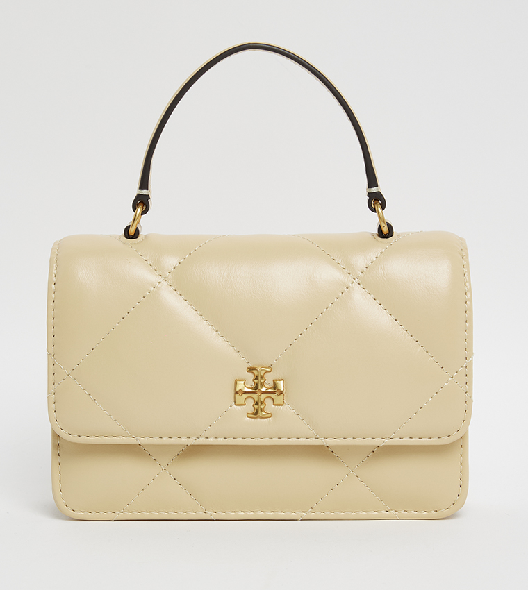 KIRA Quilted Top Handle Bag