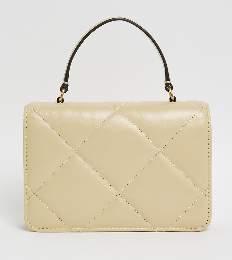 KIRA Quilted Top Handle Bag