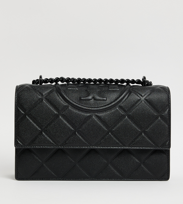 FLEMING Quilted Flap Convertible Shoulder Bag
