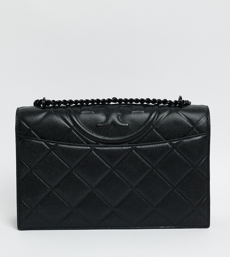 FLEMING Quilted Flap Convertible Shoulder Bag