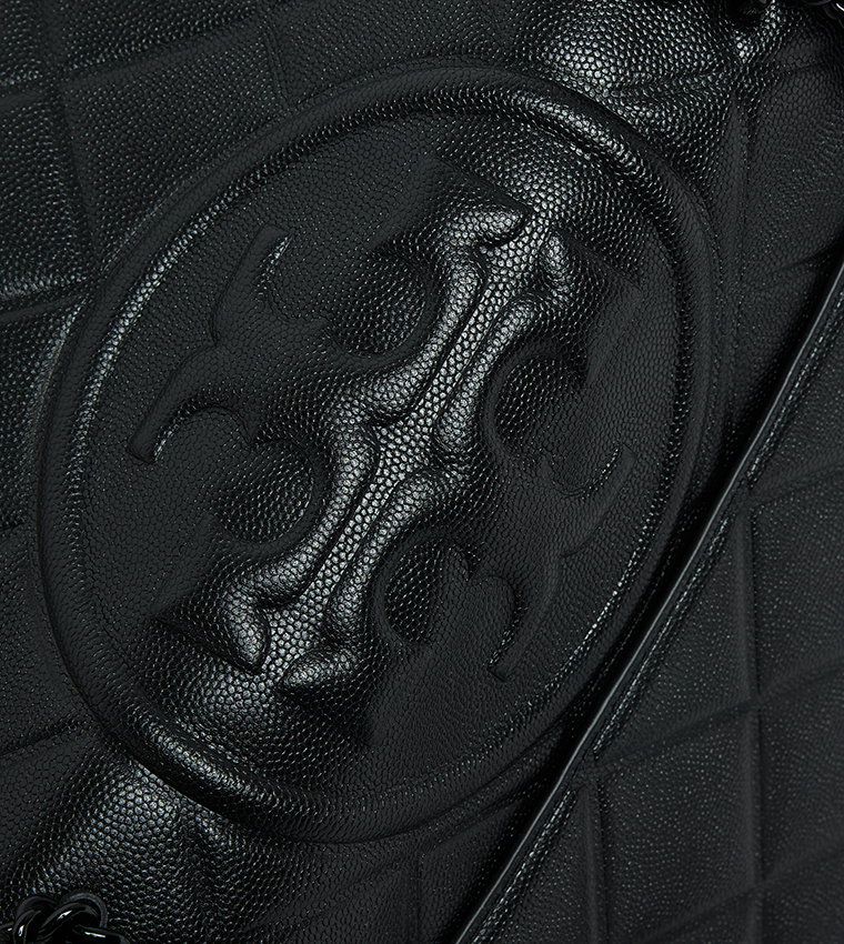 FLEMING Quilted Flap Convertible Shoulder Bag