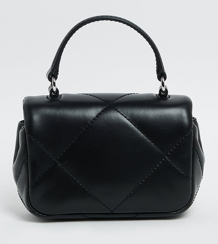 KIRA Quilted Flap Top Handle Bag