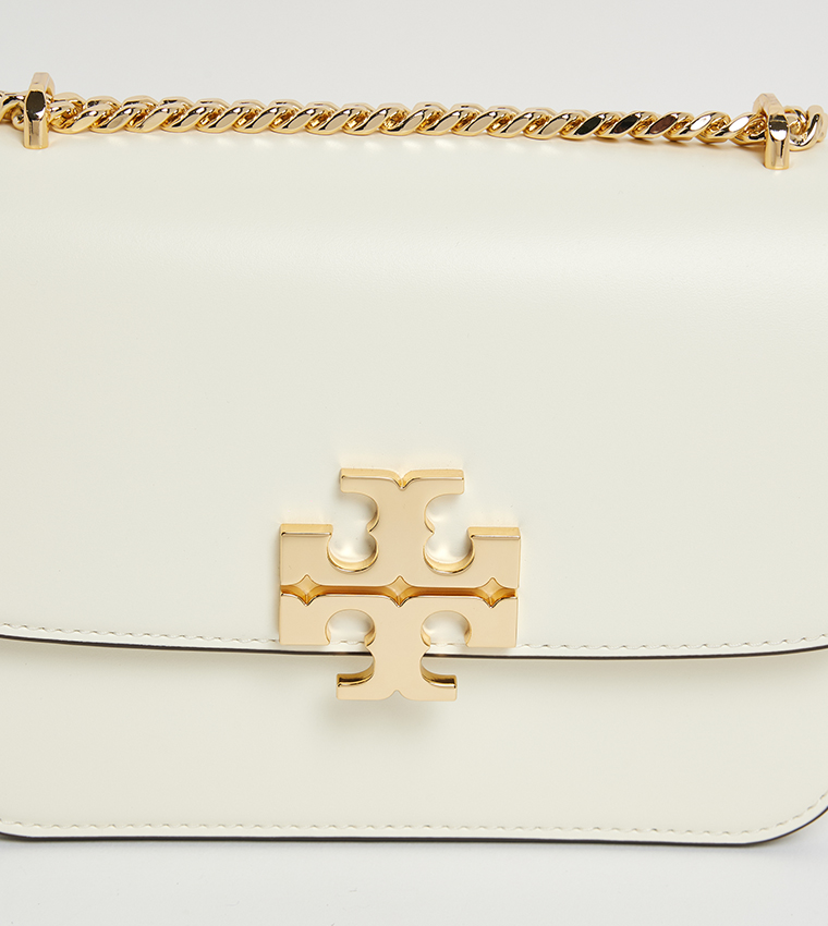 ELEANOR Logo Detail Flap Convertible Shoulder Bag