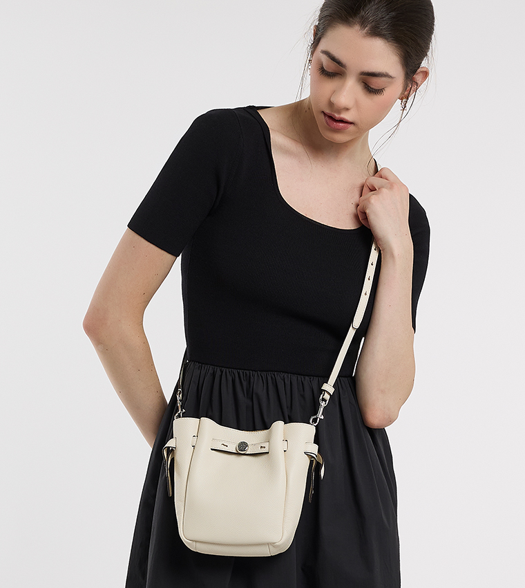 ROMY Textured Bucket Bag