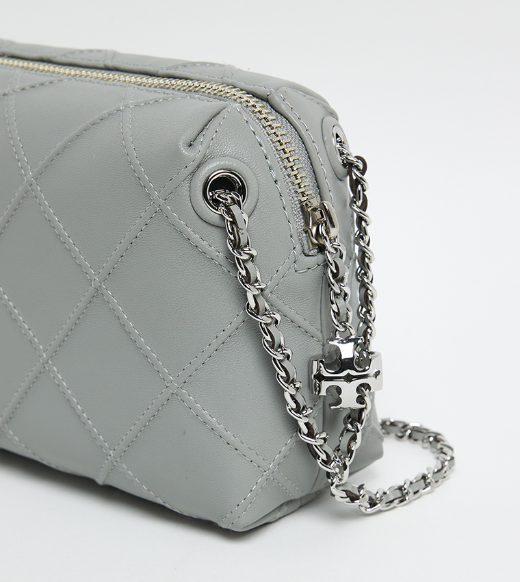 FLEMING Textured Crossbody Bag