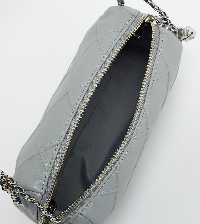 FLEMING Textured Crossbody Bag