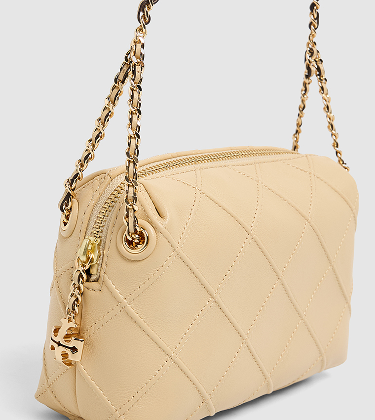 FLEMING Textured Crossbody Bag