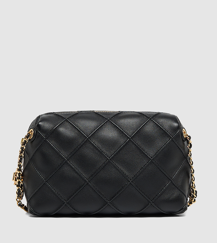 FLEMING Textured Crossbody Bag