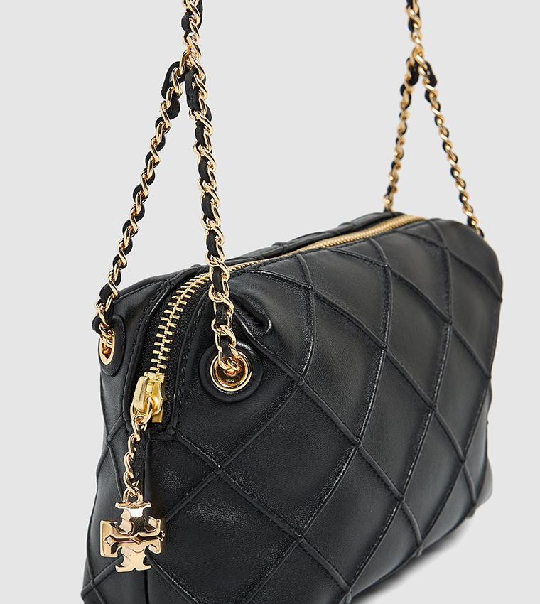 FLEMING Textured Crossbody Bag