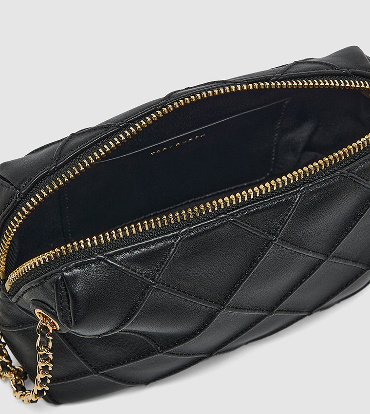 FLEMING Textured Crossbody Bag